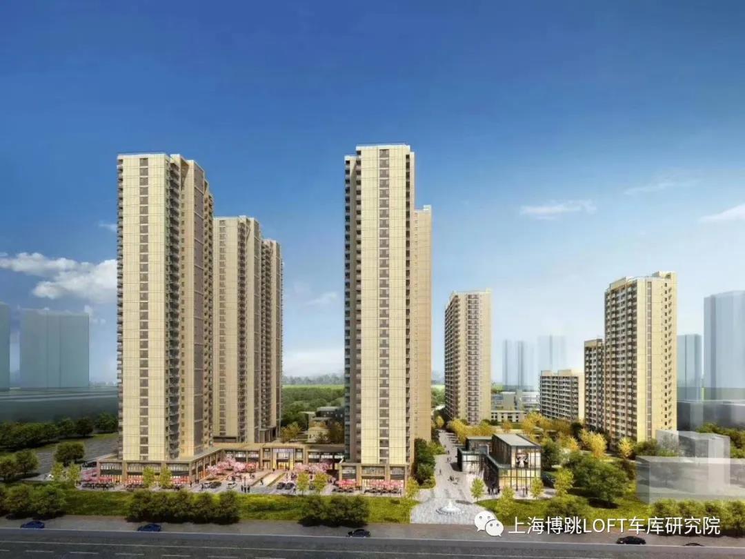 株洲采用了LOFT车库武汉当代集团春风十里项目现已结构封顶！